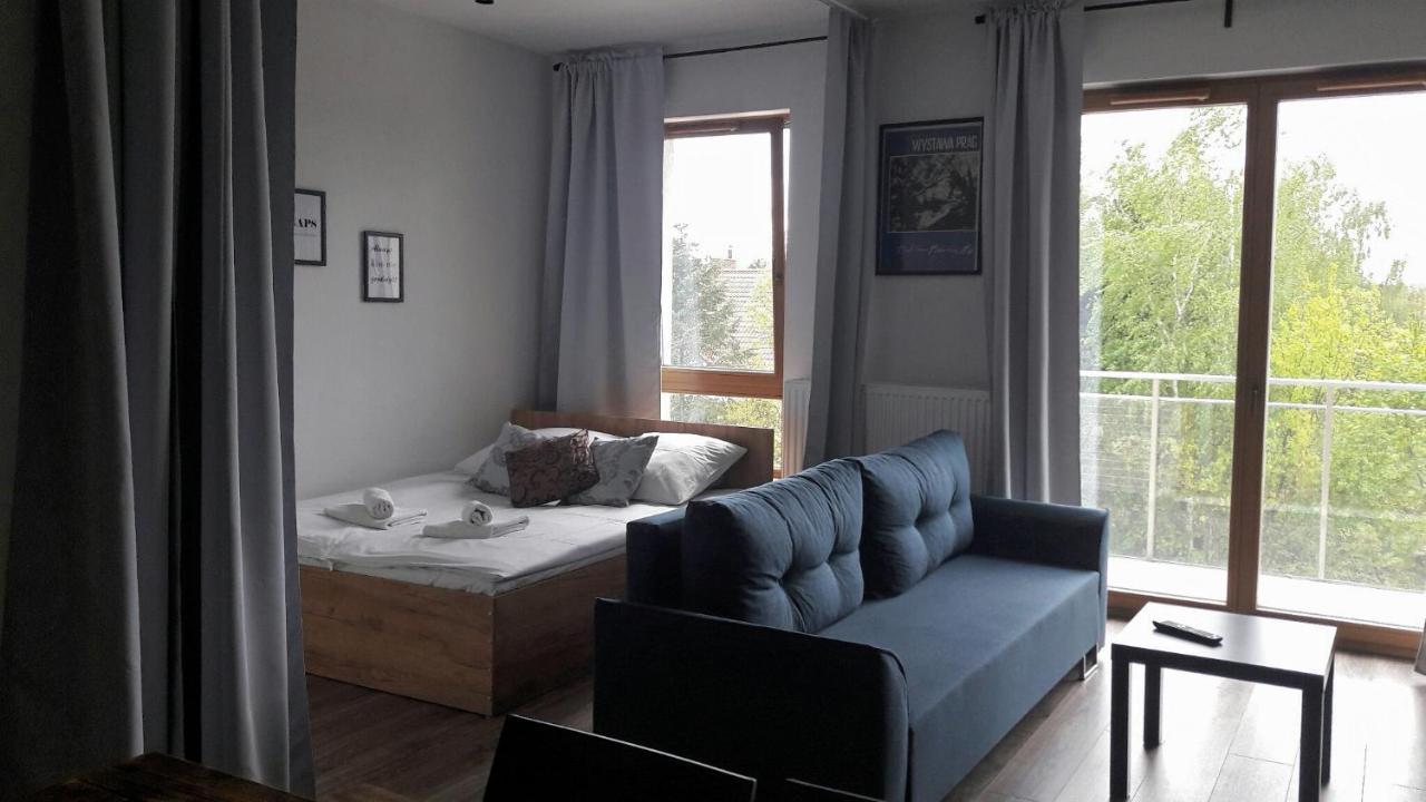 Silver Apartment In Wilanow Варшава Экстерьер фото